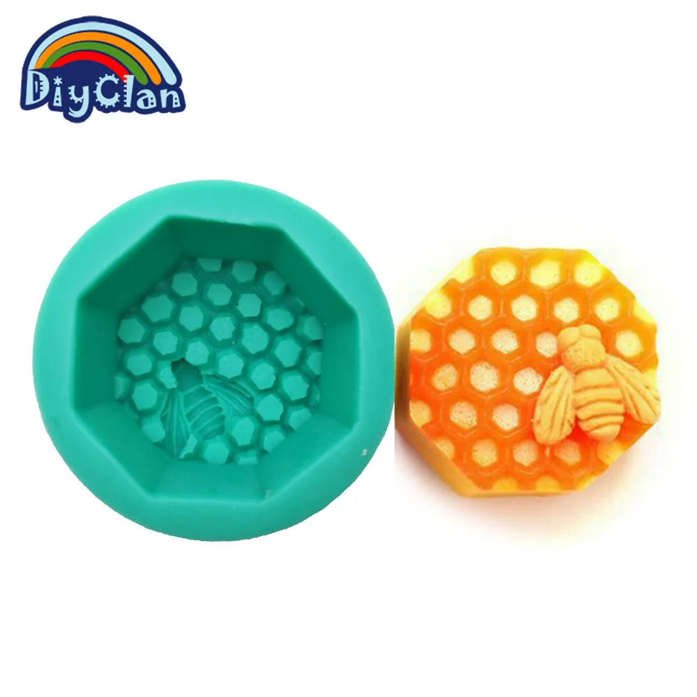Bees chocolate mold DIY silicone molds for cake decorating