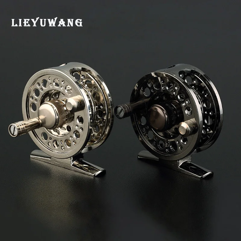 

LIEYUWANG FL60 Superhard All Metal Fish line Wheel 3 Bearing Fishing Reel Winter Fishing Tackle Ice reel Bobina de peixe