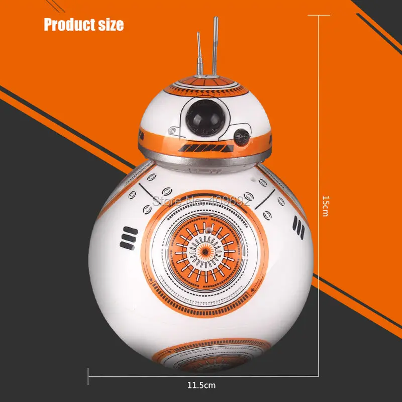 Бесплатная доставка см. BB Звездные войны Робот RC 2 4 г робот умный со звуком
