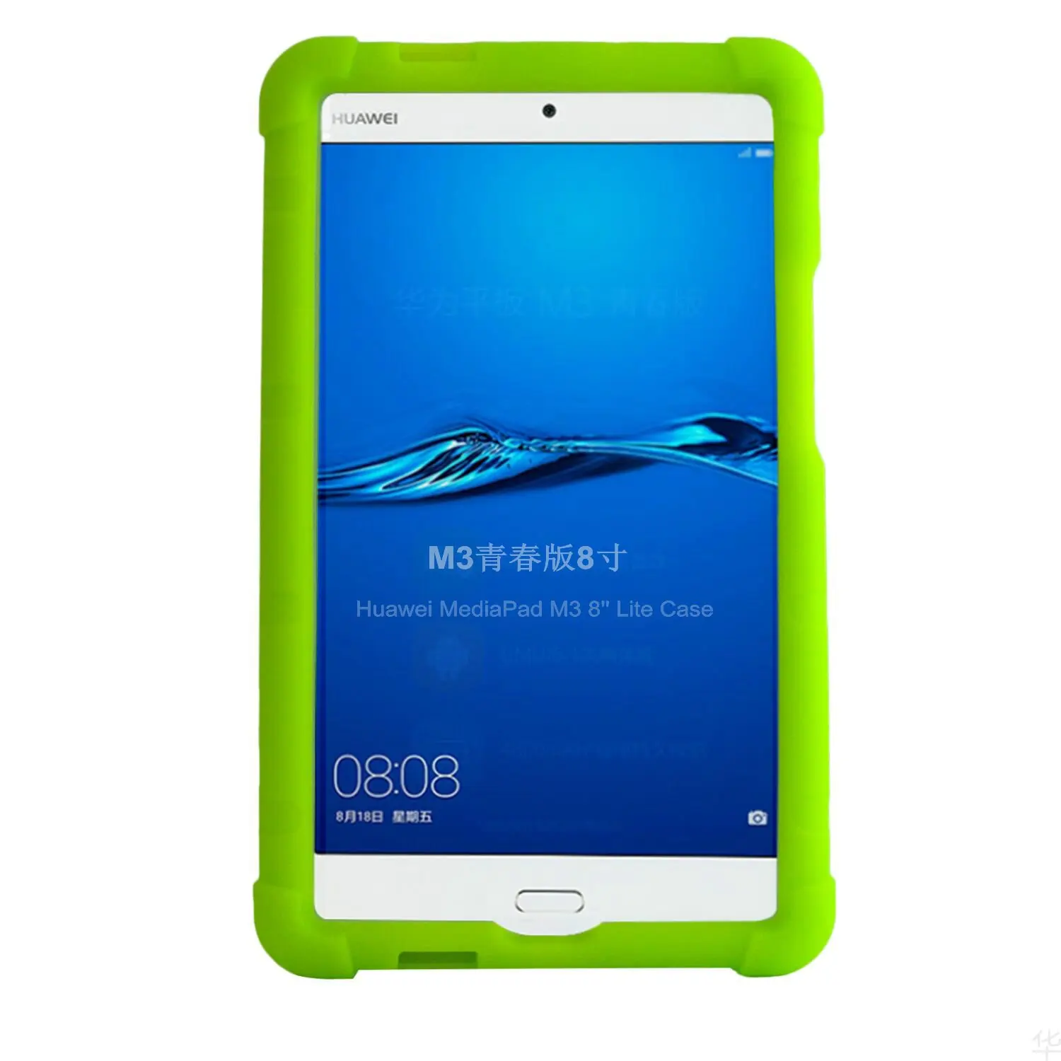 

Bouncing Case for HuaWei Mediapad M3 Lite 8.0 2017 Silicone Heavy Duty Bumper for M3 8 inch Tablet Rugged Cover