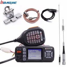 Baojie BJ-318 Walkie Talkie doble banda VHF Radio UHF Móvil 20/25W Radio de dos vías de 10 km Radio de coche 10 KM de actualización de BJ-218 Z218