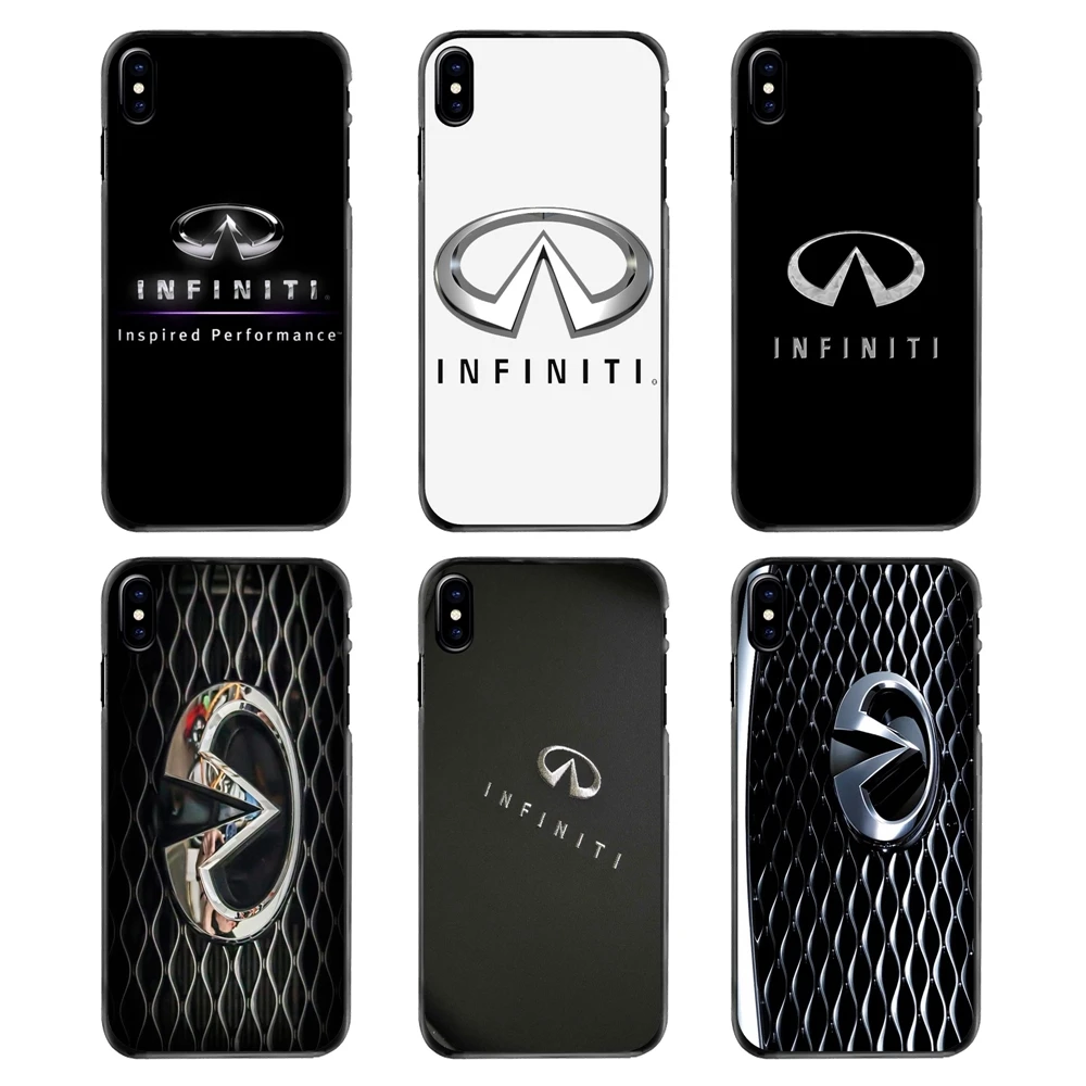 Super Car Infiniti logo For iPhone 4 4S 5 5S 5C SE 6 6S 7 8 Plus X XR XS Max iPod Touch Accessories Phone Shell Cover |