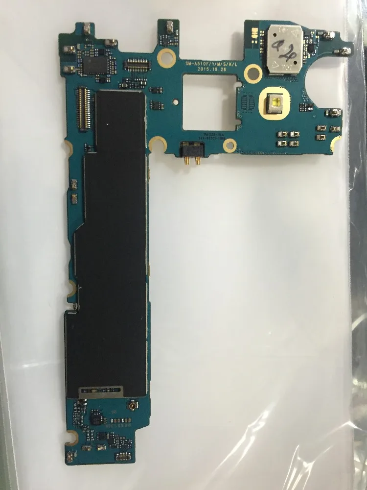 Разблокированная материнская плата для Samsung galaxy A5 A510f полностью используемая с