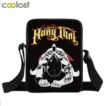 Muay Thai мини-сумка-мессенджер с тигром для мальчиков и девочек, сумки на плечо, школьные сумки, Детская сумка через плечо, сумка для книг Mochila