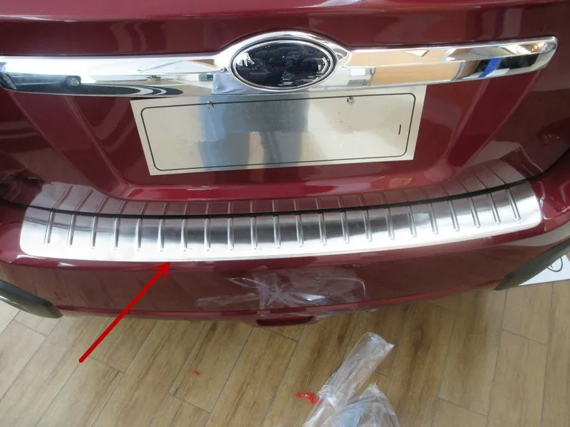 WELKINRY Авто Крышка для Subaru XV 2013- собачка из нержавеющей стали ворота бампер багажник порога Накладка пластина-порожек