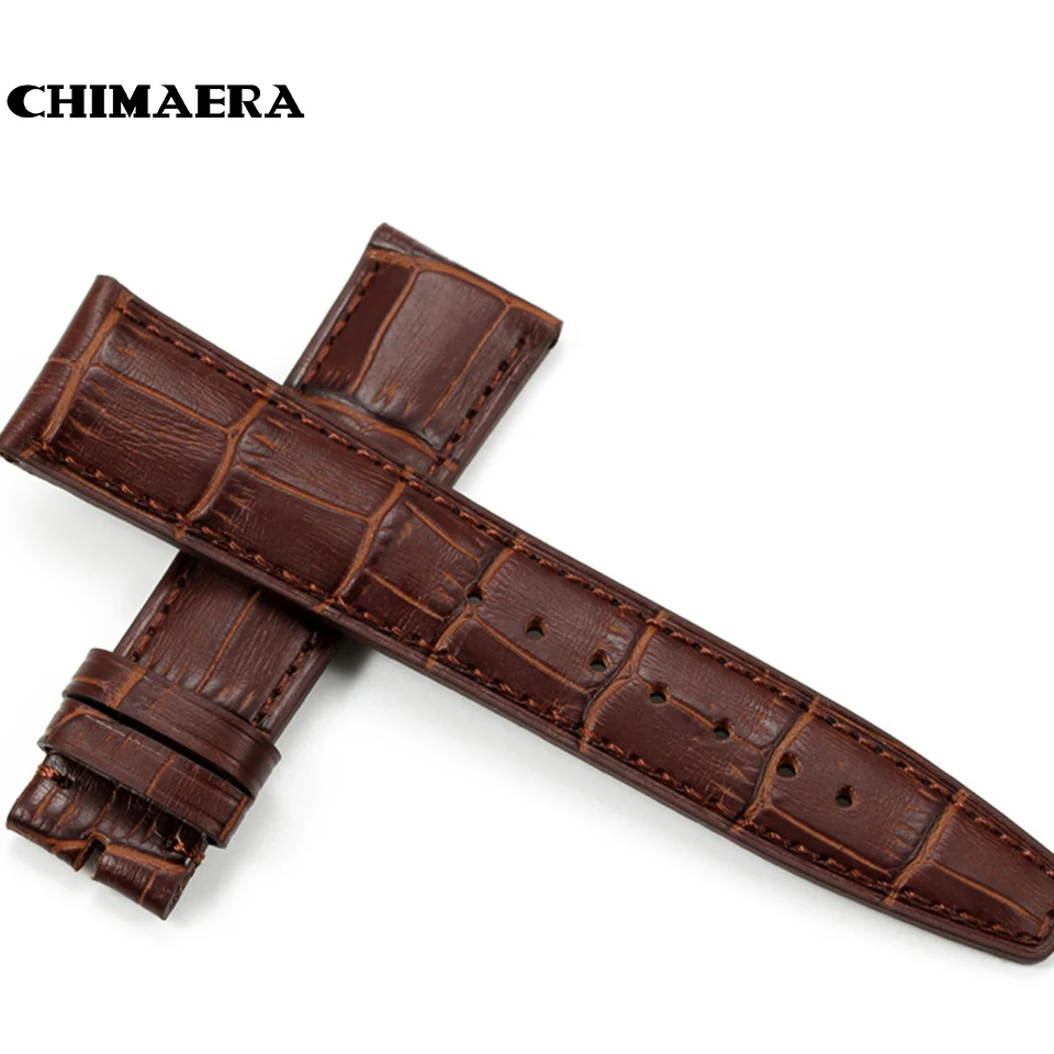 Ремешок для часов CHIMAERA из натуральной кожи ручной работы 20 мм 21 22 мм|bracelet model|bracelet