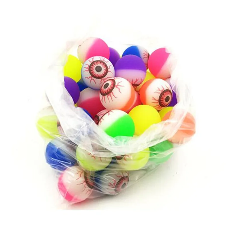 20pcs 43mm big rubber eyeball bouncing ball,safe play toys children