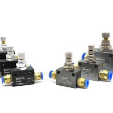 ASC100-06/200-08/300-10 дроссельная заслонка газовый клапан управления потоком регулирующий клапан односторонняя регулировка скорости клапан