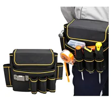 Ремень для инструментов сумка полиэстер Электрический пояс для инструмента черный легкий
