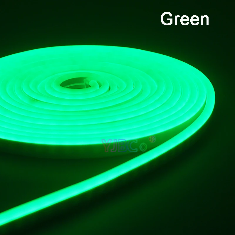 5 m Dc12v Flexível Tira Conduzida Neon Fita Smd 2835 Corda Macia Bar Luz 120 Leds/m de Borracha de Silicone Tubo de Luz ao ar Livre à Prova d' Água 7 Cheap Tiras de LED