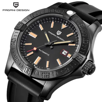 

Watch men's luxury brand PAGANI DESIGN military watch large dial multi-function quartz watch reloj hombre