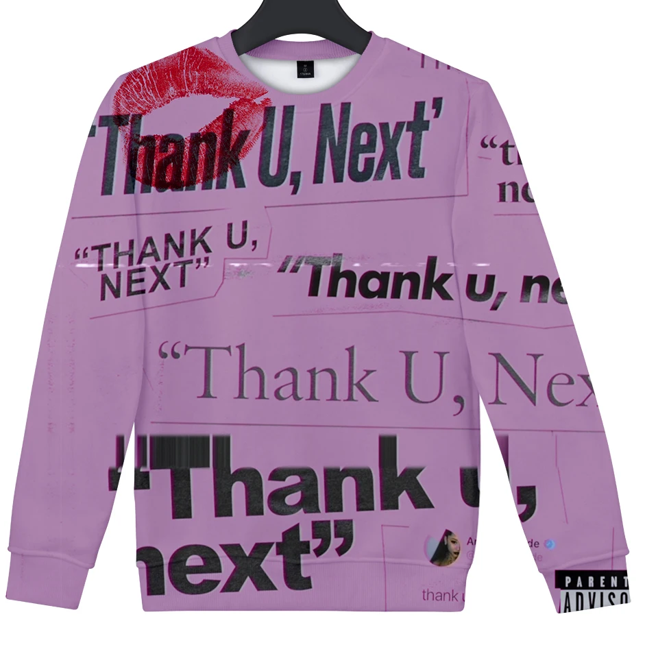 Hoodie 2025 Ariana Grande Thank You Next Hoodie Ariana Grande 2019