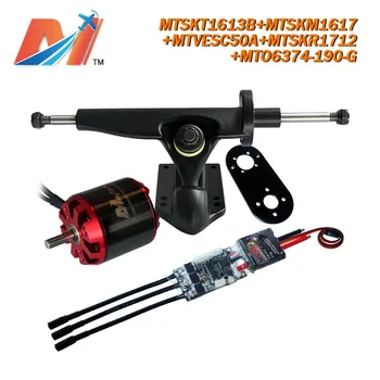 

Maytech remote controlled skateboard mto6355-190-ha motor and speed controller SuperESc Based on vesc and longboard truck