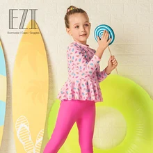 JulySand Skincare купальный костюм из двух предметов для маленьких девочек ezi18G065