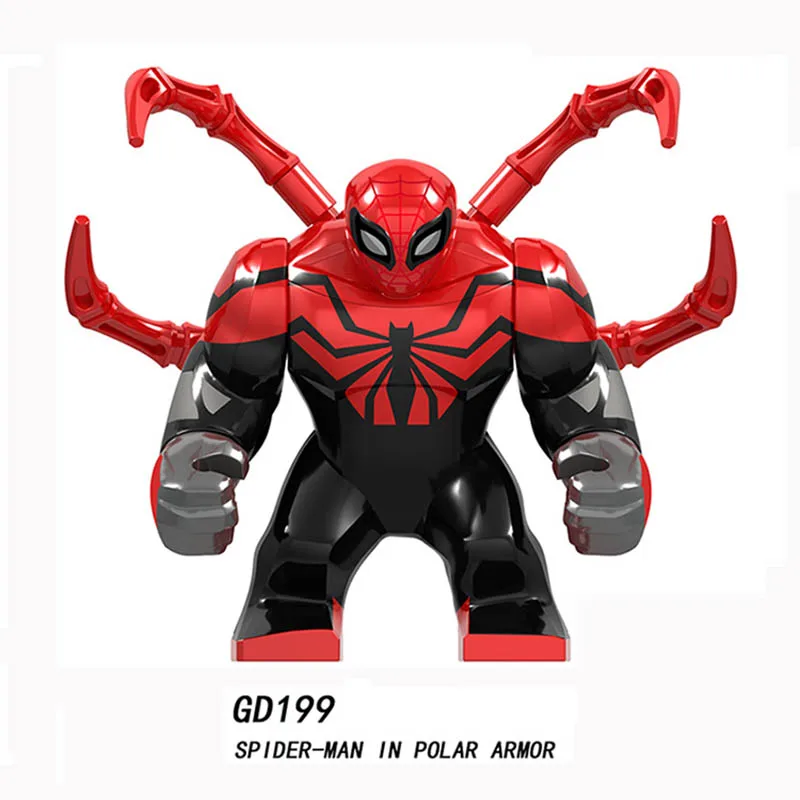 

Big size Single Sale LegoINGlys Spider-man In Polar Armor Figures Marvel Avengers Far From Home Learning Blocks Toy Boys Gift