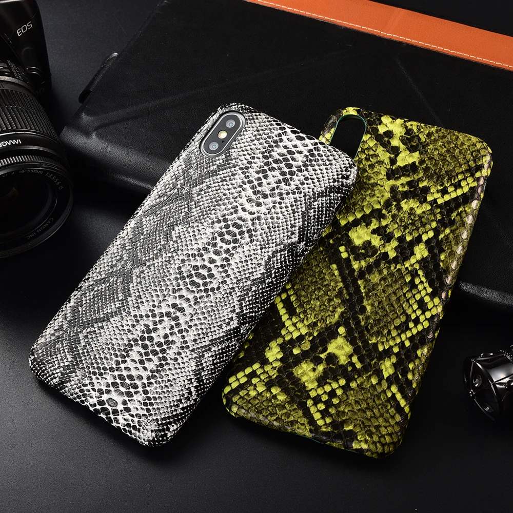 

Retro Phone Case For iPhone XS Max XR X Case Cover Geometric Snake Skin Pattern Coque For iPhone 7 8plus 6 6s Plus Fundas
