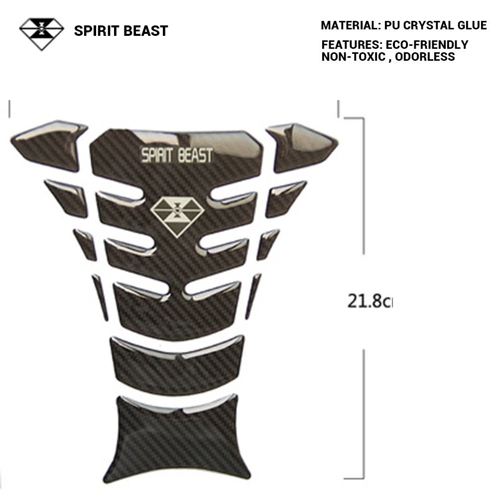 Стикер для мотоцикла SPIRIT BEAST Moto Feul Tank Pad rbike sticker s Moto Pegatinas Переводные картинки для мотоцикла - Цвет: M