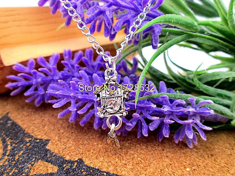 3 шт./лот модные 26x12x4 мм винтажные серебряные часы Куклы Подвески стимпанк NF птицы
