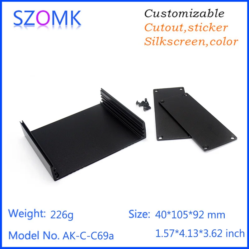 szomk aluminum case electronics aluminum enclosure switch box power supply project box gps tracker amplifier case (2).jpg