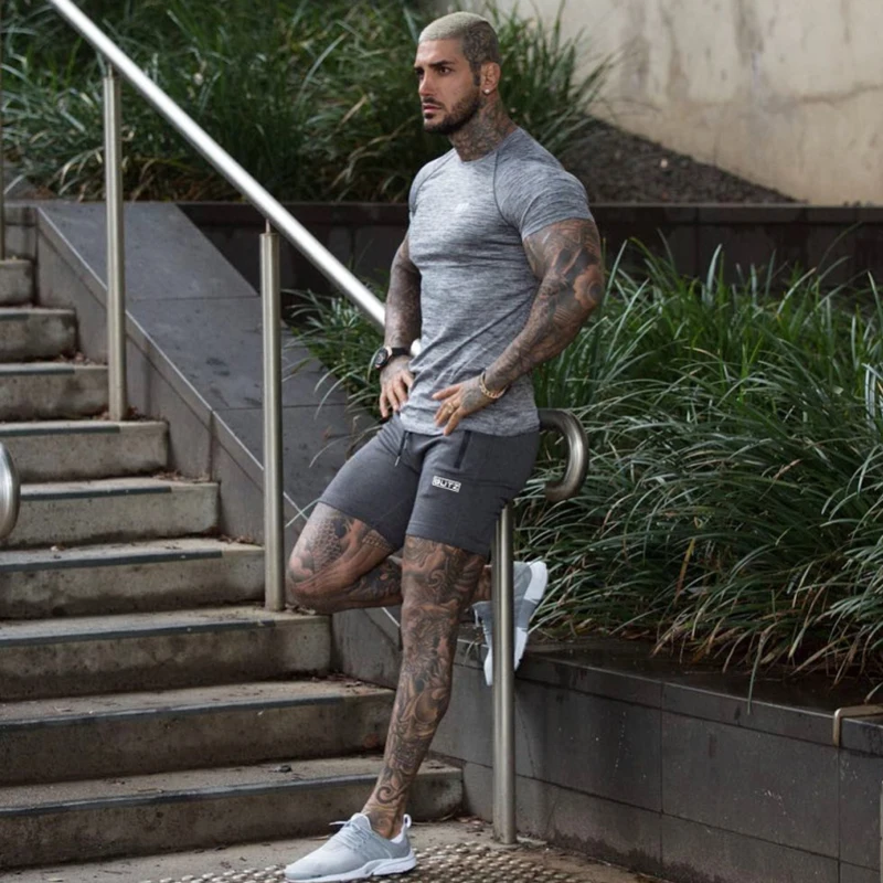 shorts over joggers