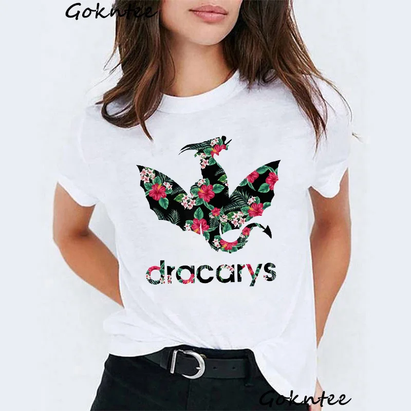 Dracarys النساء t قميص أم التنينات طباعة خمر التي شيرت تي شيرتات عجيبة لعبة من عروش المتناثرة الصيف القمم المحملة قميص فام Dracarys النساء t قميص أم التنينات طباعة خمر التي شيرت تي شيرتات عجيبة لعبة من عروش المتناثرة الصيف القمم المحملة قميص فام