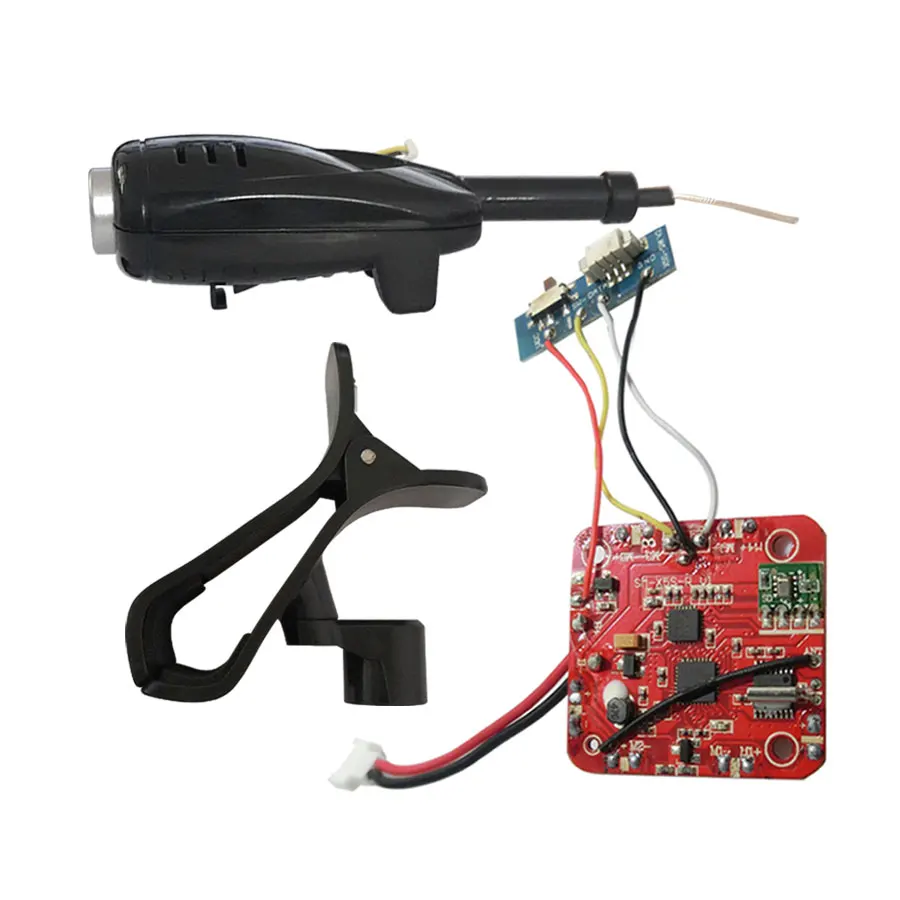 

Upgraded Circuit board PCB SYMA X5HC X5HW RC Drone Spare Parts WiFi FPV 2MP Camera + Phone Holder Servos Parts