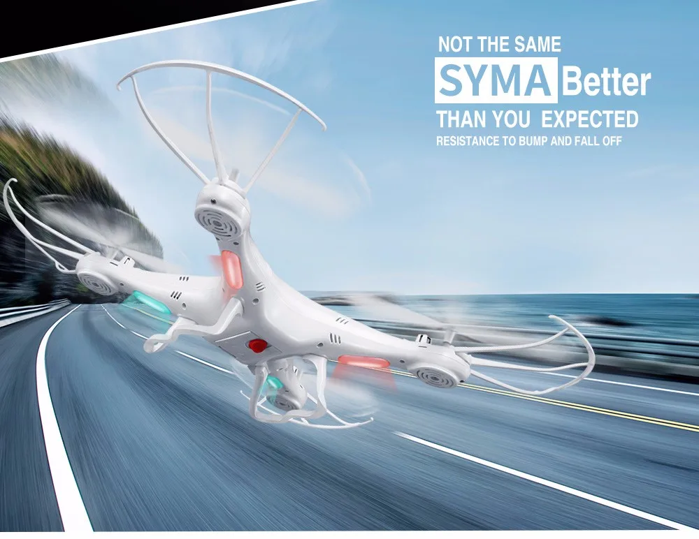 

Syma X5A Drone 2.4G 4CH RC Helicopter Quadcopter with No Camera, Aircraft Dron for Novice Ship from Russia