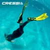 Cressi Agua Diving Fins Swimming Snorkeling Fin for Adults Long Blade Blue Yellow Aquamarine ► Photo 2/6