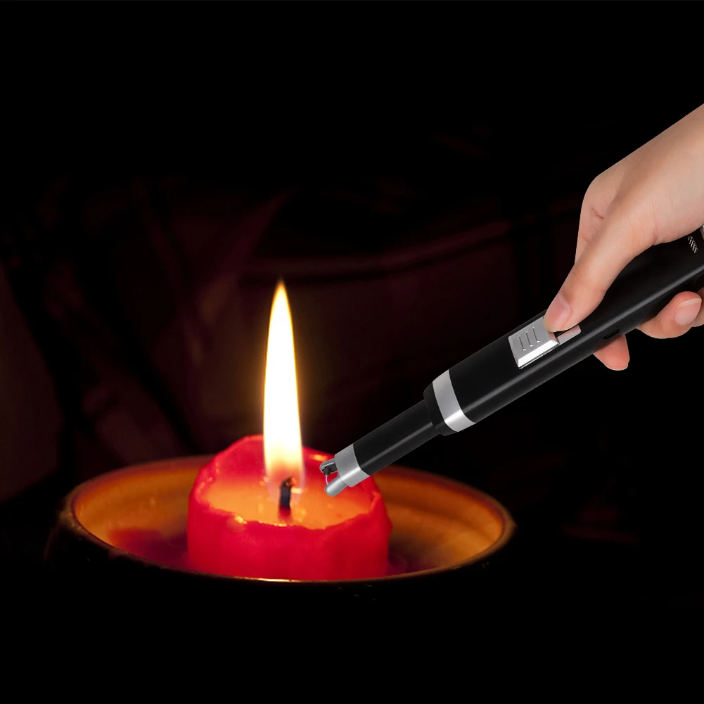 Электронная зарядка прикуривателя литиевая батарея барбекю USB дуговая зажигалка газовая плита импульсная Зажигалка Пистолет для поджига кухонные инструменты