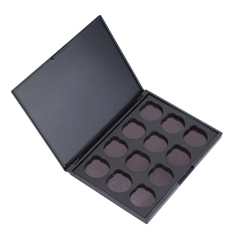 

1pcs Empty Magnetic Makeup Palette DIY Eye Shadow Holder Pigment Tray Holder Box Case (without Eyeshadow) Maquiagem 12 Colors