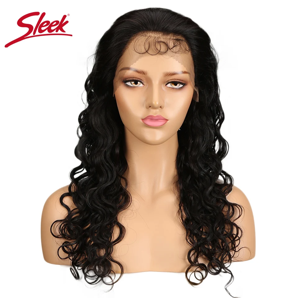 

Sleek Brazilian 13*4 Lace Front Wig Body Wave Lace Front Human Hair Wigs For Black Women Long Wig Body Wave Remy Hair