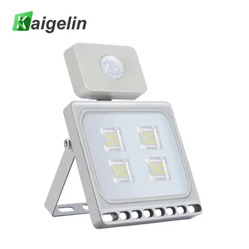 

5pcs/lot 20W PIR LED Flood light Outdoor Projector With Motion Sensor Waterproof LED Spotlight Flood Light For Garden Lighting