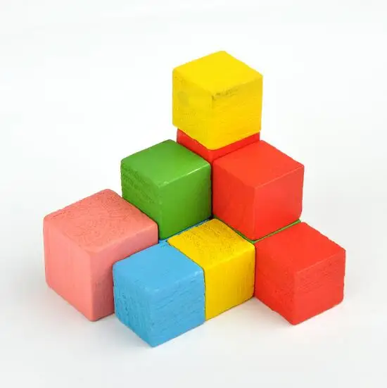 

14pcs/set)Colorful Geometric Assembled Recognize Shapes Building Blocks Wooden Baby Early Childhood Educational Toys
