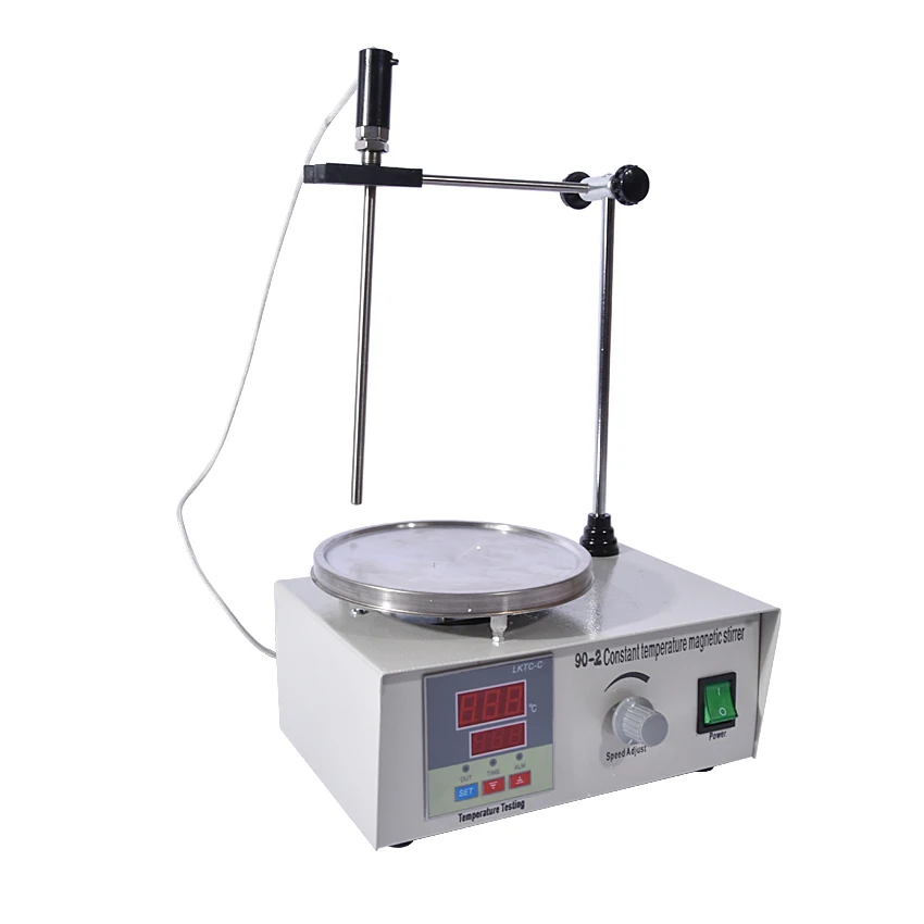 

1PC High-temperature Constant temperature magnetic heating digital display stirrer 90-2,100-2000r/min, 220V/110V