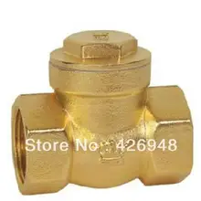 11/2 ''1,5'' DN40 Порты и разъёмы Размер Латунный горизонтальный оборотный клапан, одноходовой клапан, водопровод счетчик воды обратный клапан