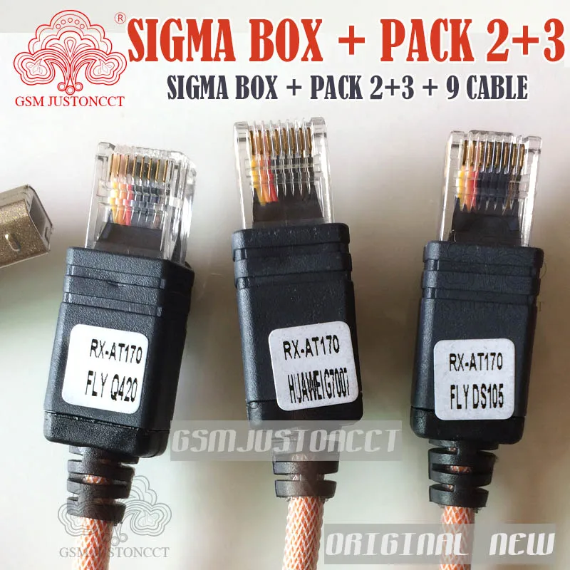 018 новейший Sigma Box SIGMA BOX с кабельным набором + Pack 2 3 действия для MTK based Motorola Alcatel Huawei