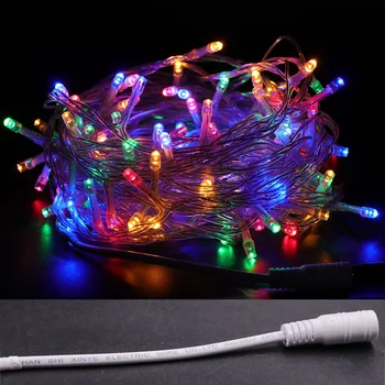 Micro Rijst Draad Zilveren Party Xmas Garland Fairy Licht Kerstboom Bruiloft Decoratie USB Fairy String Lights
