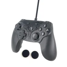 Двойной вибрации двигателя проводной джойстик usb джойстик Нинтендо Nintendo Switch NS Версия 3,0 ПК с ОС Windows XP/WIN7/WIN8.1/WIN 10