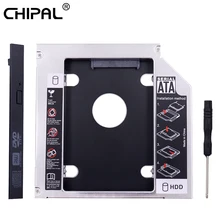 CHIPAL PATA IDE для SATA 3,0 2nd HDD Caddy 12,7 мм для 2," 2 ТБ чехол для SSD, HDD корпус для ноутбука CD-ROM DVD-ROM Оптический отсек