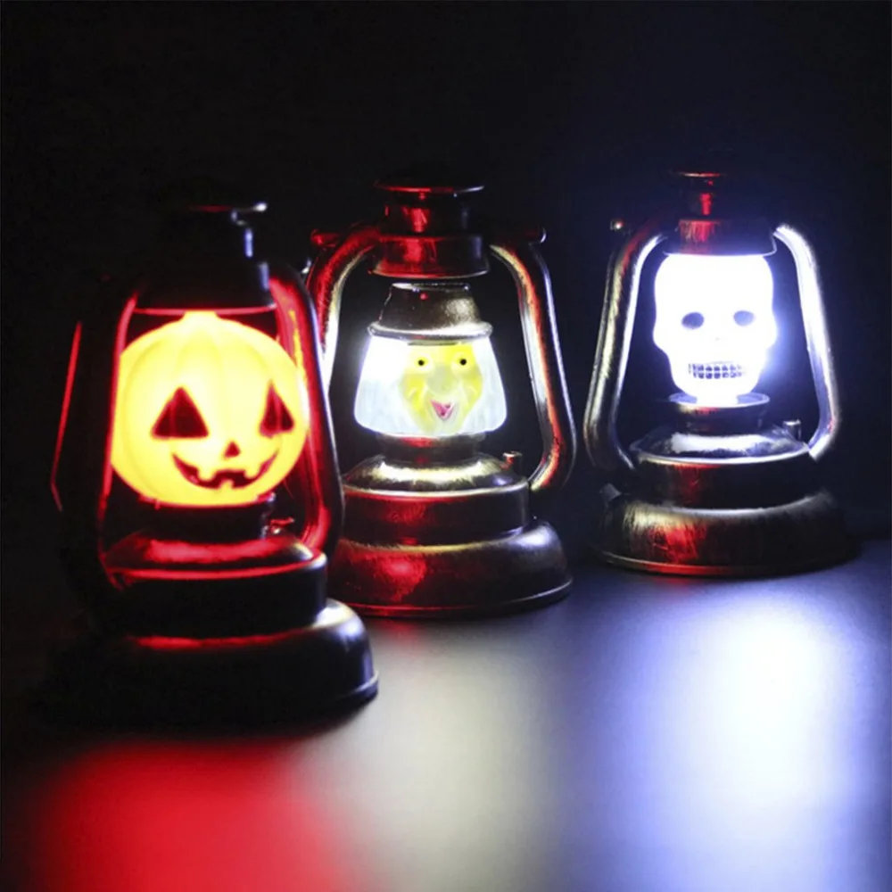 Хэллоуин бег-конский фонарь призрак кричащий световой фонарь стильный фестиваль Бар вечернее шоу душа украшение дома