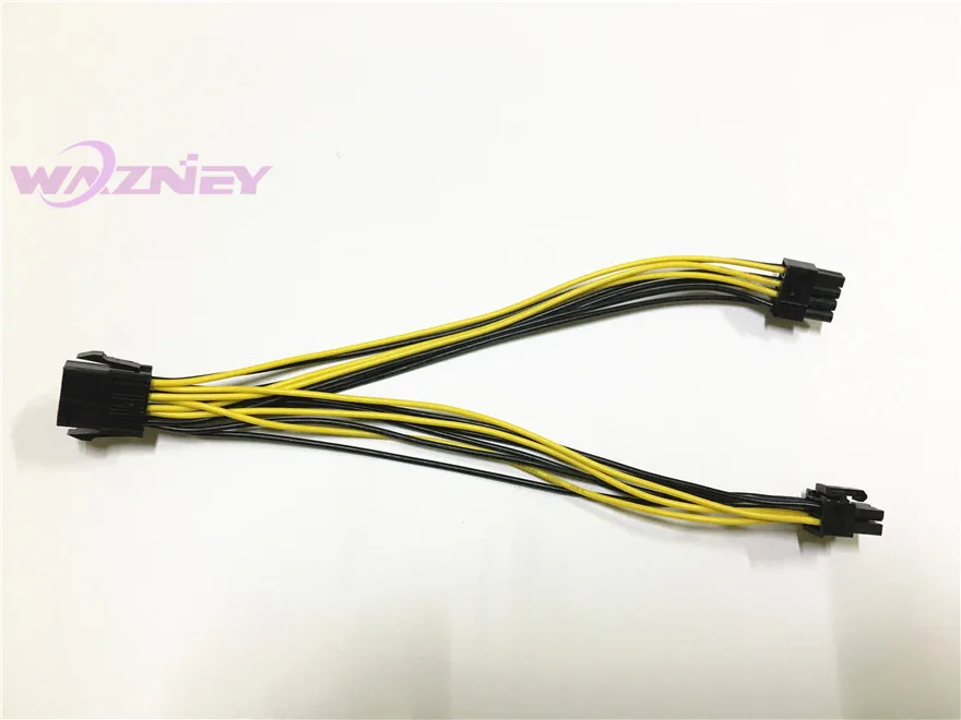 Flash Deal GPU 6 pin / 8pin 8 pin Female to dual PCI-E PCI Express 8pin ( 6+2 pin ) Male power cable wire For graphics card BTC Miner 20cm 19 Flash Deal GPU 6 pin / 8pin 8 pin Female to dual PCI-E PCI Express 8pin ( 6+2 pin ) Male power cable wire For graphics card BTC Miner 20cm 19