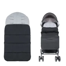 Плотная детская коляска для сна сумка Зимние теплые для детей, закрывающий ступни, для младенцев, с защитой от ветра сна коврик для коляски комбинезон для сна подушка для коляски