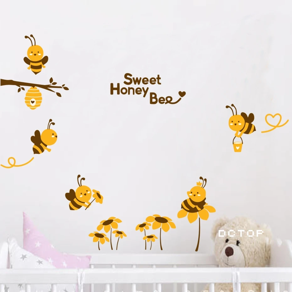 Bee Wall Stickers 2