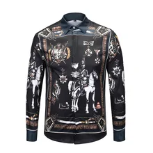 XIMIWUA новые стильные мужские рубашки рубашка с цветочным принтом рубашка с длинным рукавом высокого качества Chemise Homme мужская одежда Camisa Masculina большой