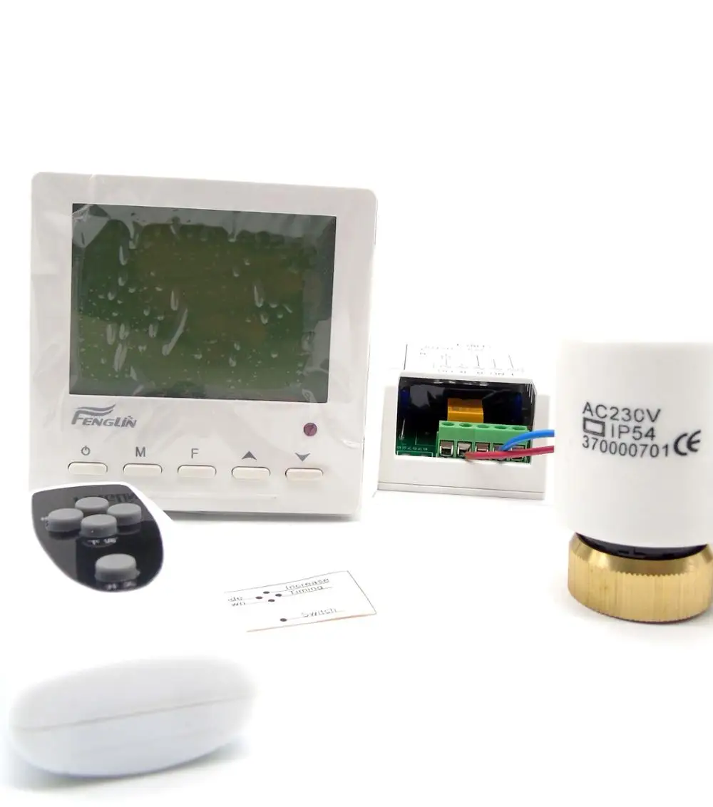 Thermostat EA RC Встроенный термостат для подогрева воды для напольных теплых систем - Цвет: Thermostat EA RC