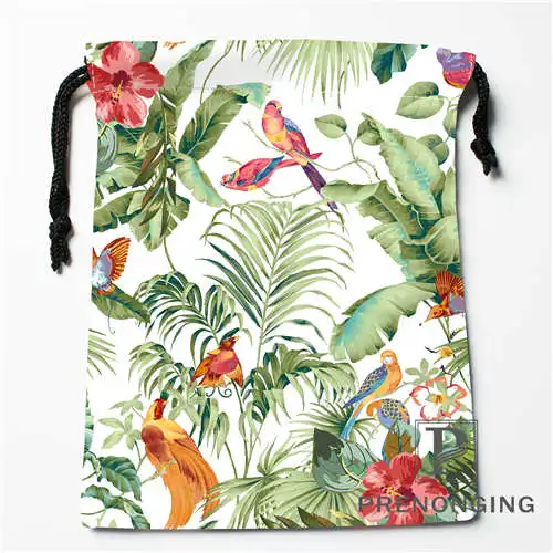 

Custom Drawstring Bags Tropical Rainforest Style Printed Receive Bag Compression Type Bags Size Multi Size 171203-11#07