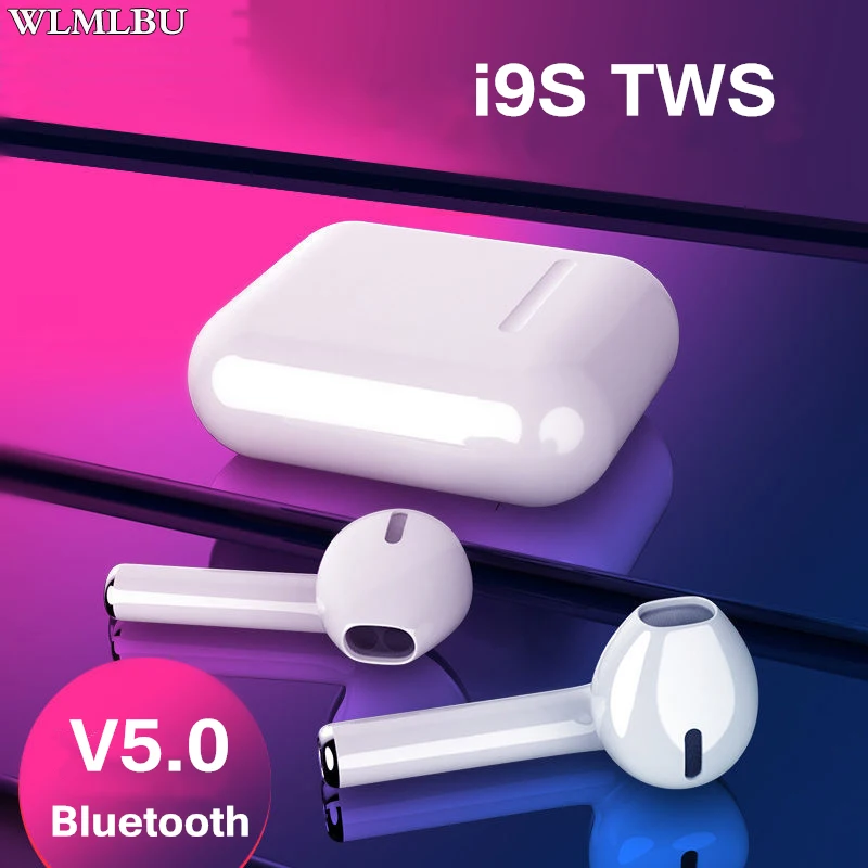 Мини Bluetooth-гарнитура i7S I9S TWS беспроводные наушники портативные невидимые для всех