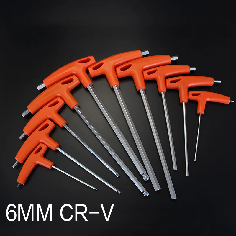 6mm hex key Falt/Ball Head Allen wrench Hand Tool spanner high quality