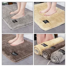 6 цветов ковер мягкий анти-ковры для скольжения для современной гостиной спальни ванной коврики пол влагопоглощающий коврик Tapetes полиэстер