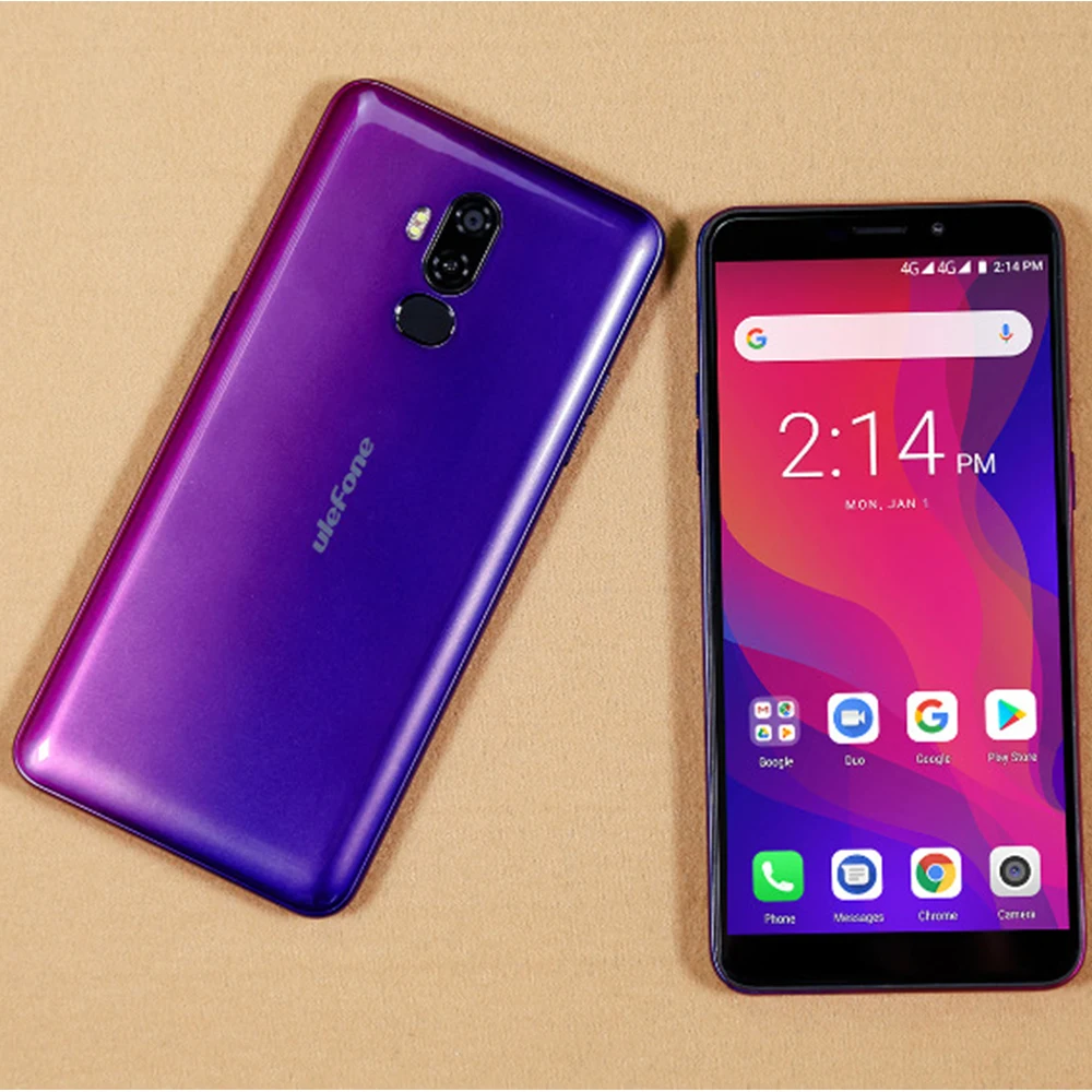 Original Ulefone Power 3L NFC OTG 13MP+5MP Camera Mobile Phone Android 8.1 MTK6739 Quad Core 18:9 HD Face ID 4G Smartphone